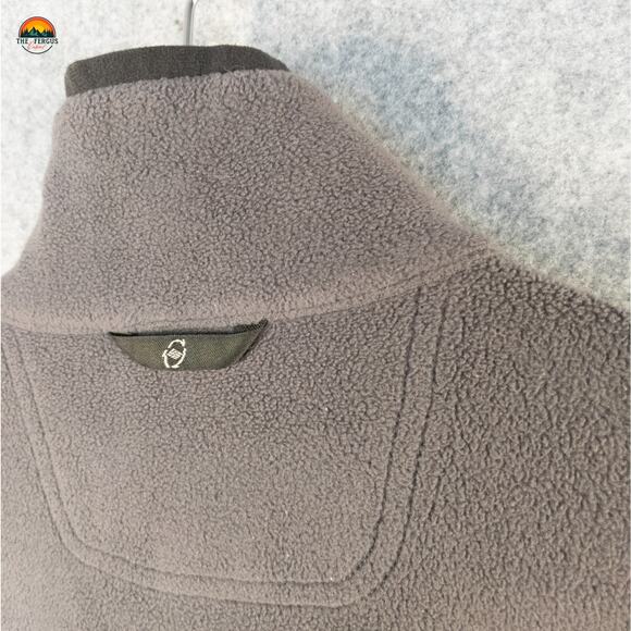 Columbia Full-Zip Jacket Gray Titanium Fleece Long Sleeve Pockets Women's Size M - Picture 9 of 14